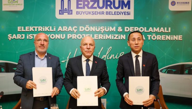 Erzurum’da enerji dönüşümü başlıyor