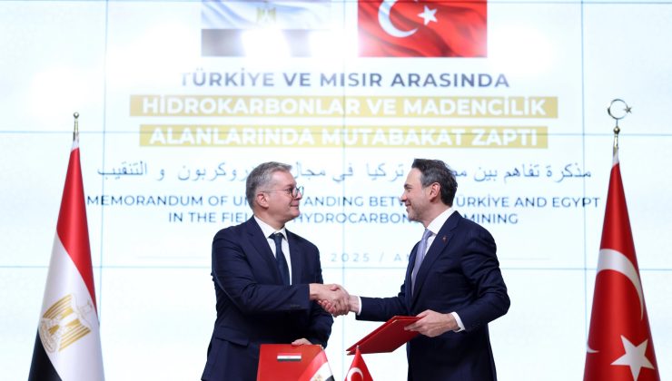 Türkiye ile Mısır arasında enerji anlaşması