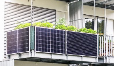 1 Milyon balkon, güneşle aydınlanıyor