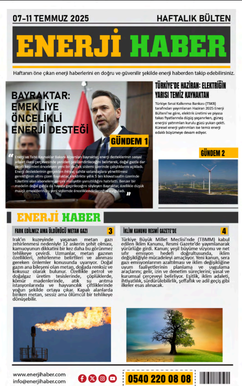 07 temmuz -11 temmuz Bülten
