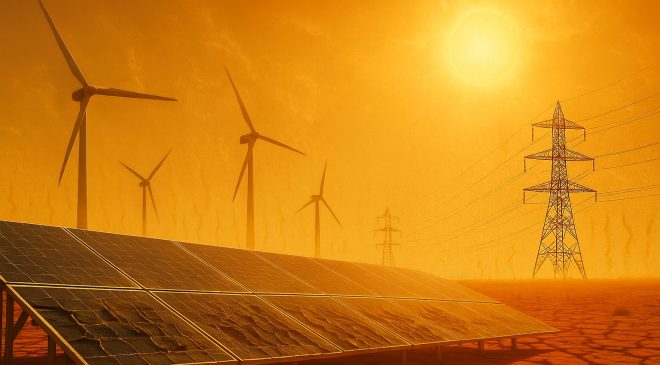 Aşırı sıcaklar enerjiyi yutuyor