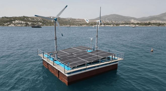 Türkiye’de bir ilk! Yüzer arıtma platformu Bodrum’da