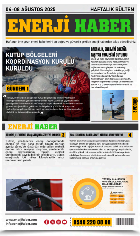 04 ağustos-08 ağustos Bülten